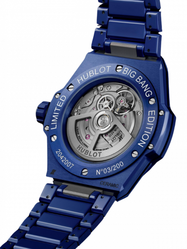 Hublot Big Bang Integrated Time Only Blue Indigo Ceramic 456.EX.5129.EX