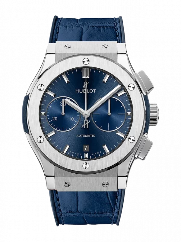 Hublot Classic Fusion Chronograph Titanium Blue 521.NX.7170.LR