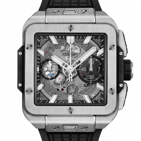 Hublot Classic Fusion Chronograph Titanium Blue 541.NX.7170.RX