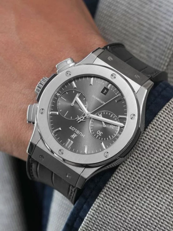 Hublot Classic Fusion Racing Grey Chronograph Titanium 521.NX.7071.LR