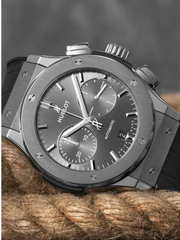 Hublot Classic Fusion Racing Grey Chronograph Titanium 521.NX.7071.LR