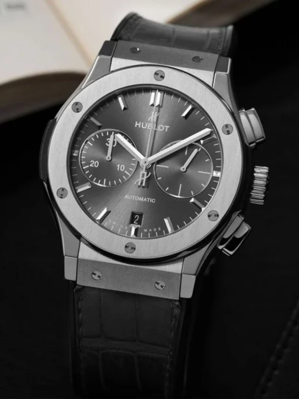 Hublot Classic Fusion Racing Grey Chronograph Titanium 521.NX.7071.LR