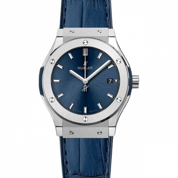 Hublot Classic Fusion Titanium Blue 581.NX.7170.LR