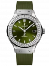 Hublot Classic Fusion Titanium Green Diamonds 565.NX.8970.RX.1204