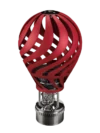 Hot/Balloon Red&Silver