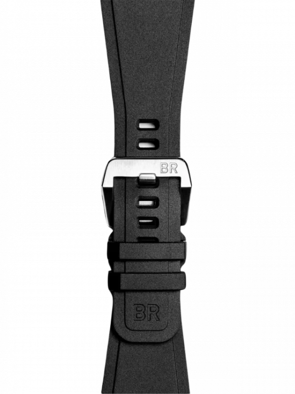 BR 03 Black Steel 41 mm BR03A-BL-STSRB