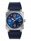 BR 03 Blue Steel 41 mm BR03A-BLU-STSCA