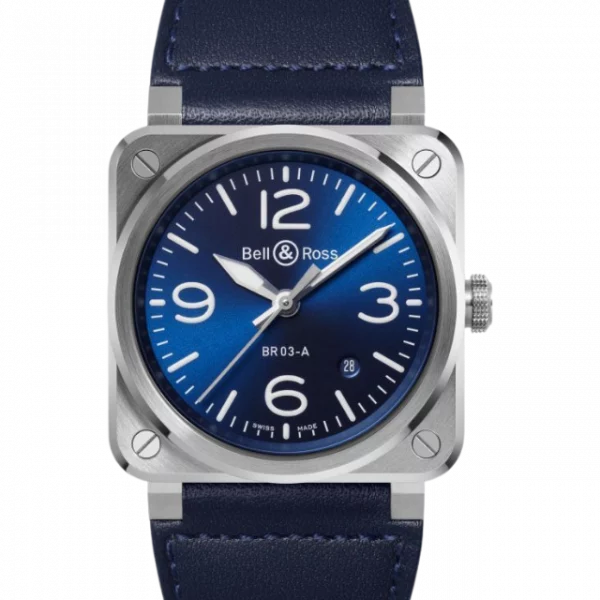 BR 03 Blue Steel 41 mm BR03A-BLU-STSCA