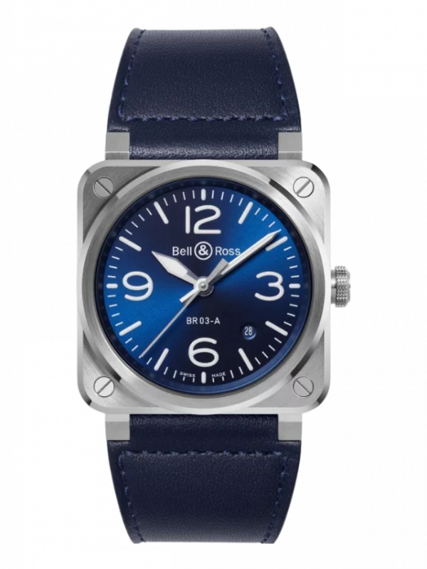 BR 03 Blue Steel 41 mm BR03A-BLU-STSCA