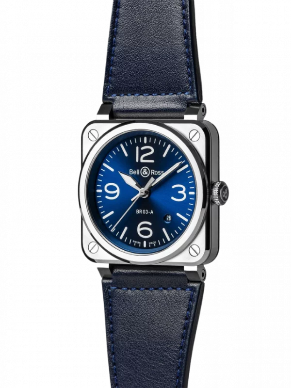 BR 03 Blue Steel 41 mm BR03A-BLU-STSCA