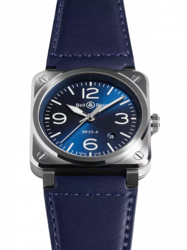 BR 03 Blue Steel 41 mm BR03A-BLU-STSCA