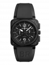 Br-03 Chrono Black Matte BR0394-BL-CE