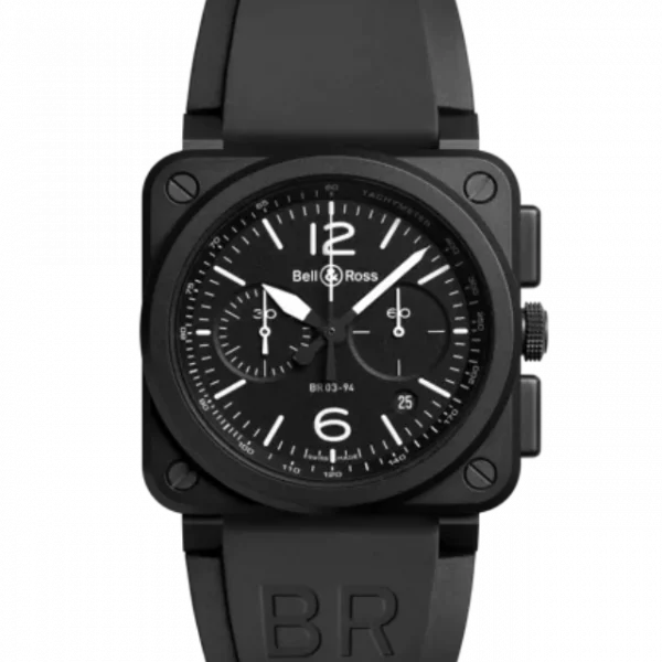 Br-03 Chrono Black Matte BR0394-BL-CE