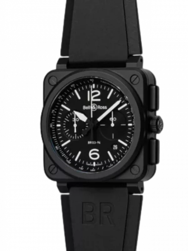 Br-03 Chrono Black Matte BR0394-BL-CE