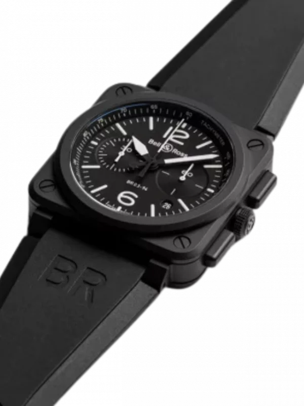 Br-03 Chrono Black Matte BR0394-BL-CE