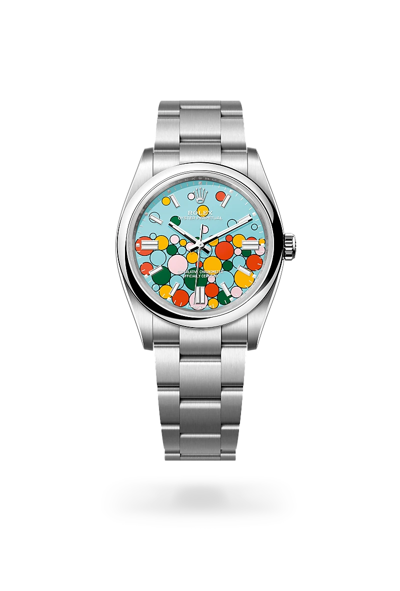 Rolex Oyster Perpetual in Oystersteel, M126000-0009 - Time Avenue