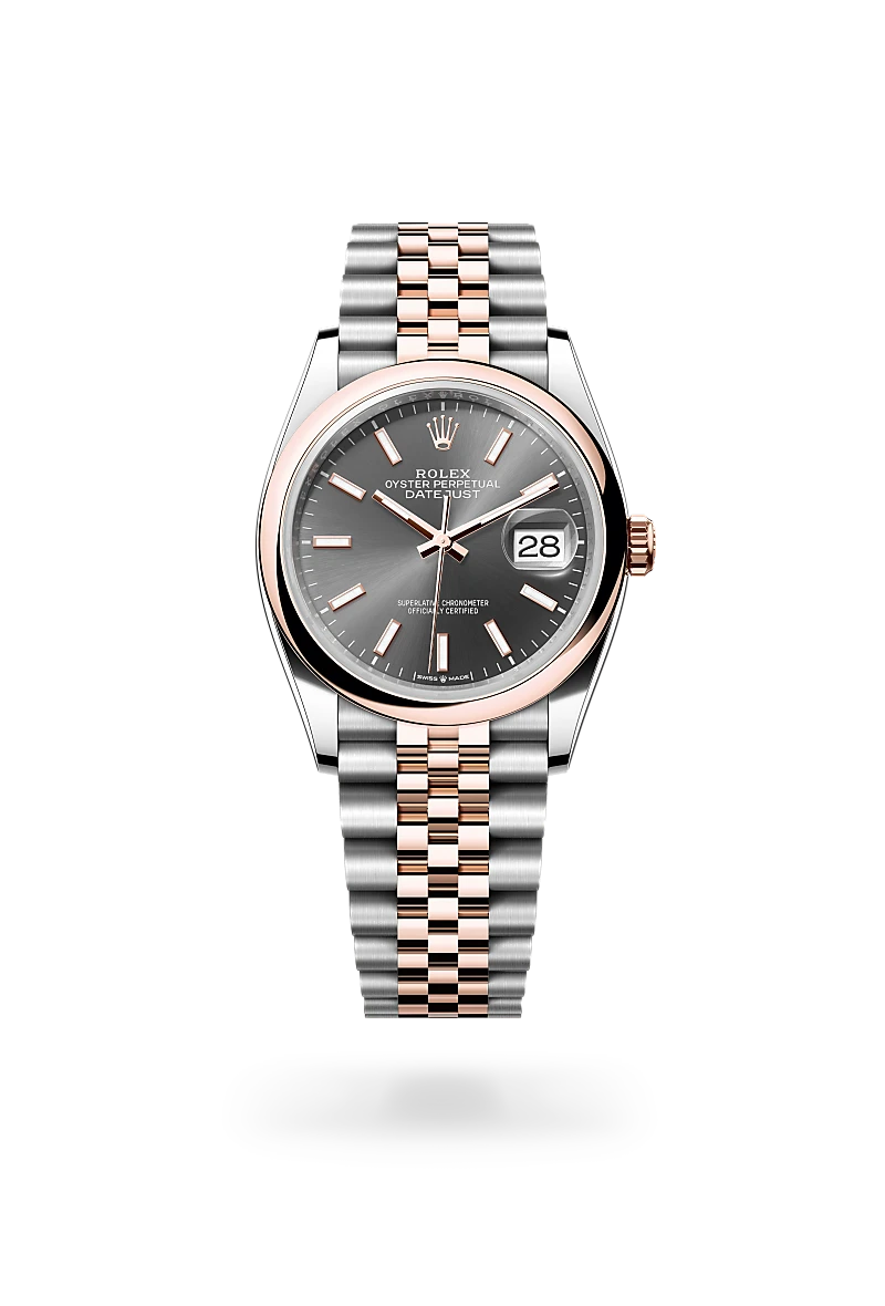 Rolex Datejust in Everose Rolesor - combination of Oystersteel and Everose gold, M126201-0013 - Time Avenue