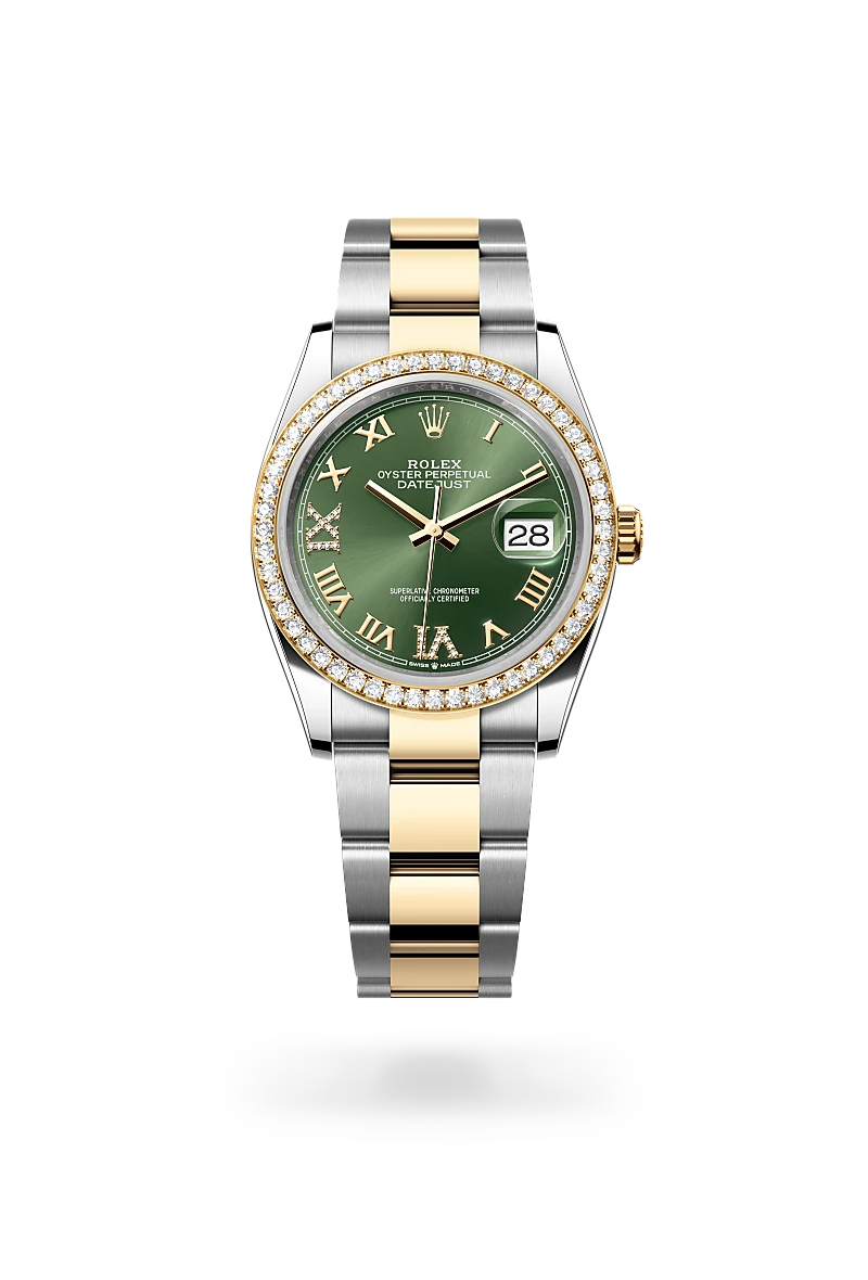 Rolex Datejust in Yellow Rolesor - combination of Oystersteel and yellow gold, M126283RBR-0012 - Time Avenue