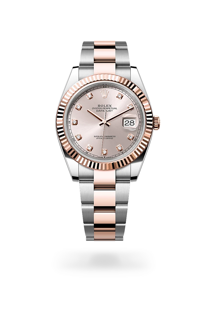 Rolex Datejust in Everose Rolesor - combination of Oystersteel and Everose gold, M126331-0007 - Time Avenue