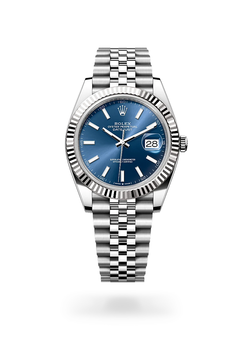 Rolex Datejust in White Rolesor - combination of Oystersteel and white gold, M126334-0002 - Time Avenue