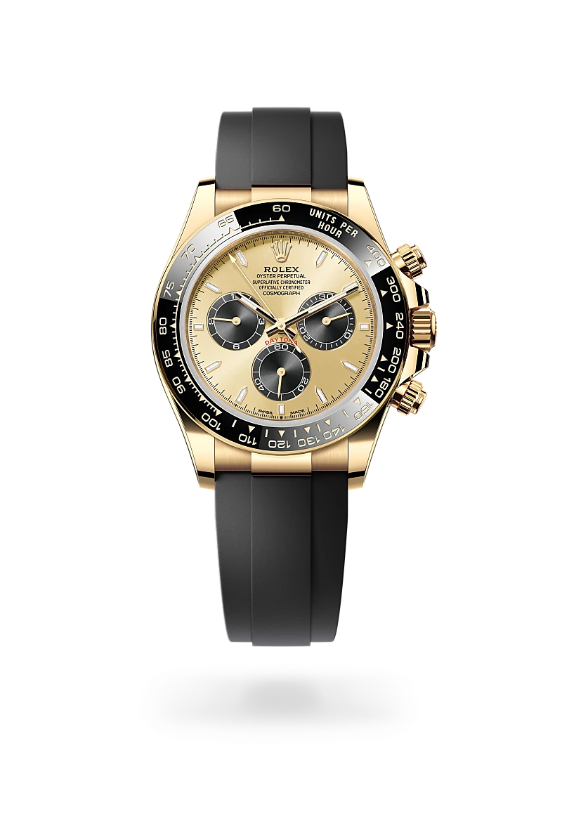 Rolex Cosmograph Daytona in 18 ct yellow gold, M126518LN-0012 - Time Avenue