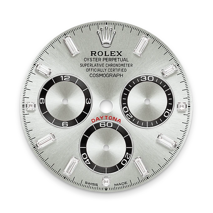 Rolex Cosmograph Daytona in 18 ct white gold with lugs set with diamonds, M126539TBR-0002 - Time Avenue