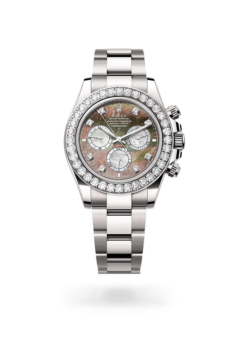 Rolex Cosmograph Daytona in 18 ct white gold, M126579RBR-0001 - Time Avenue