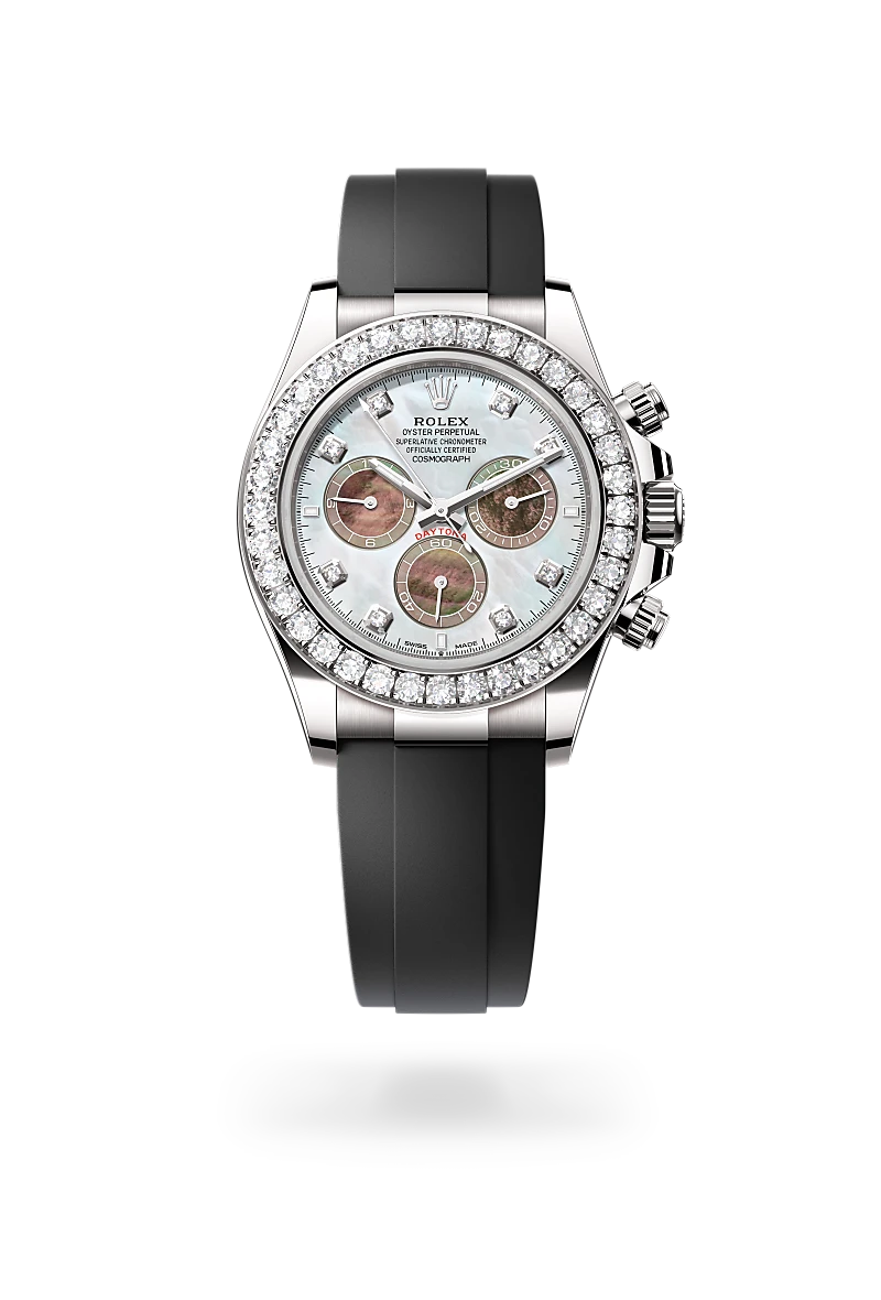 Rolex Cosmograph Daytona in 18 ct white gold, M126589RBR-0001 - Time Avenue