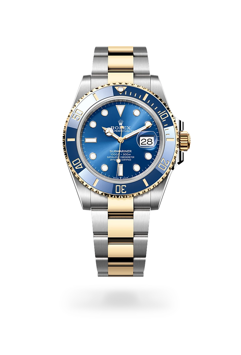 Rolex Submariner in Yellow Rolesor - combination of Oystersteel and yellow gold, M126613LB-0002 - Time Avenue