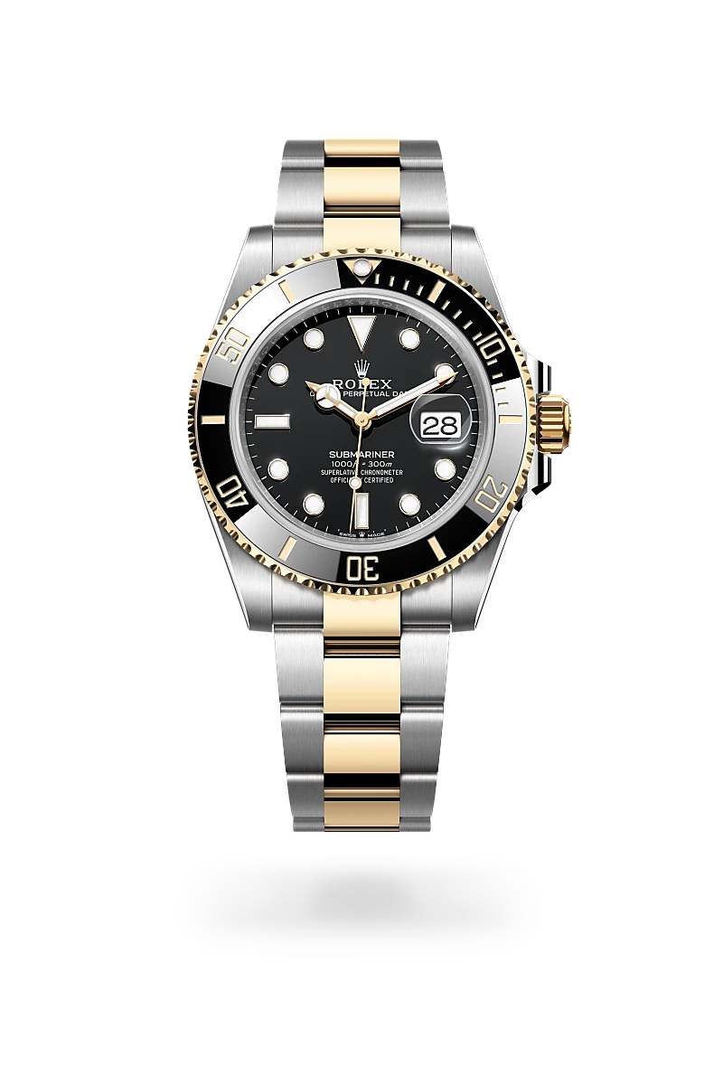 Rolex Submariner in Yellow Rolesor - combination of Oystersteel and yellow gold, M126613LN-0002 - Time Avenue