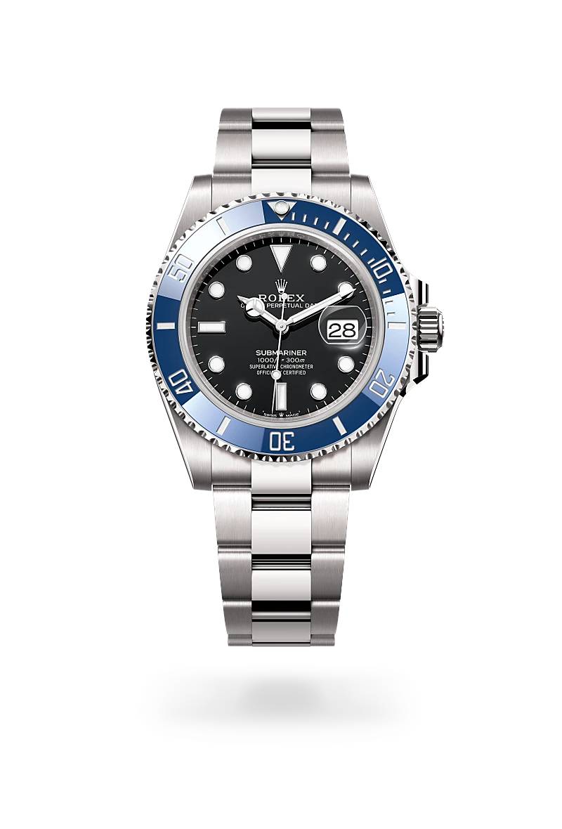 Rolex Submariner in 18 ct white gold, M126619LB-0003 - Time Avenue