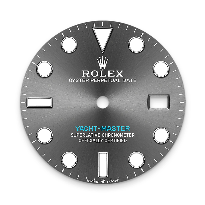 Rolex Yacht-Master in Rolesium - combination of Oystersteel and platinum, M126622-0001 - Time Avenue