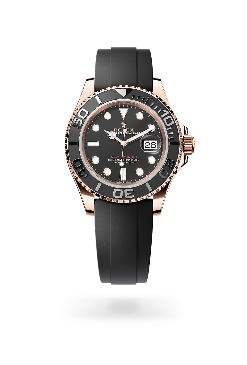 Rolex Yacht-Master in 18 ct Everose gold, M126655-0002 - Time Avenue