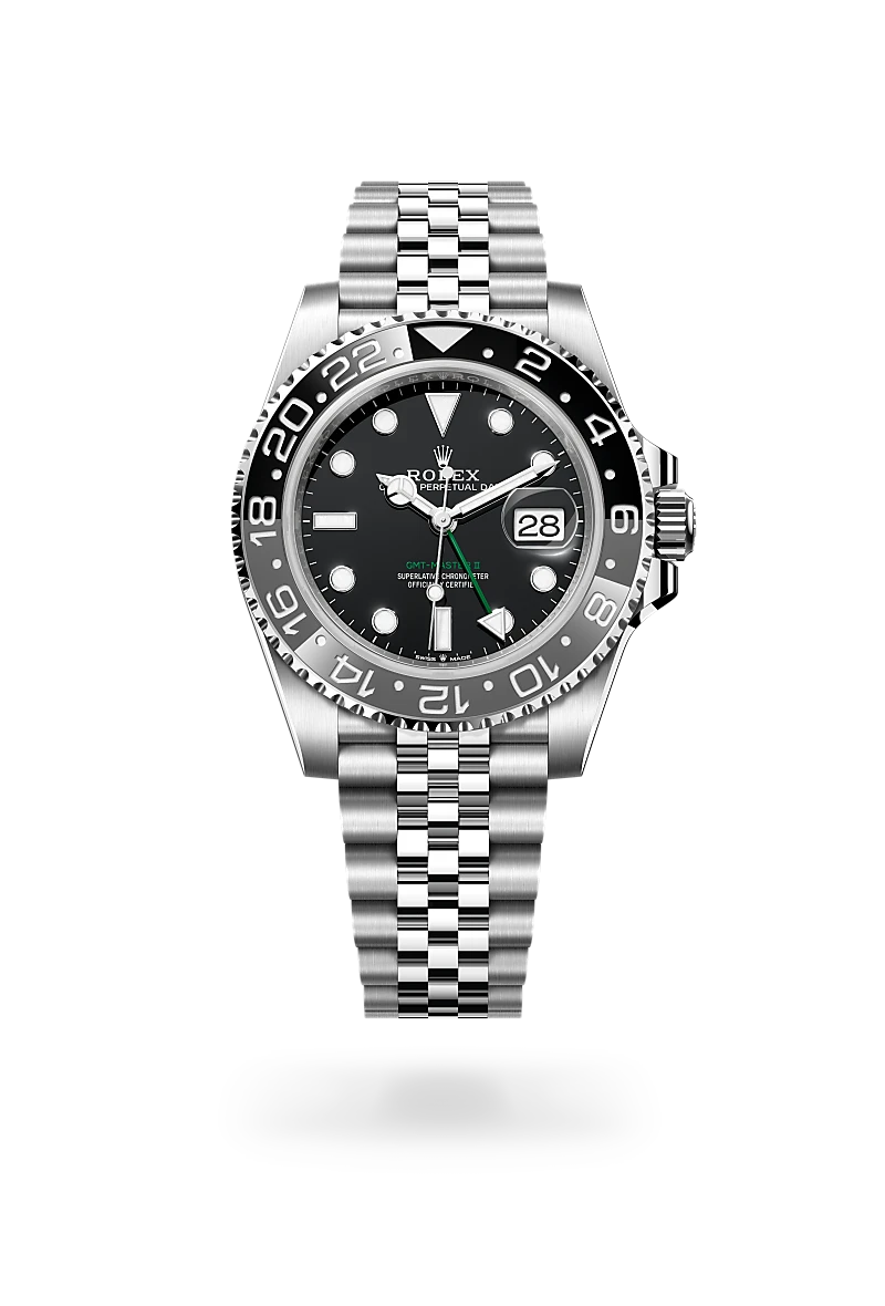 Rolex GMT-Master II in Oystersteel, M126710GRNR-0003 - Time Avenue