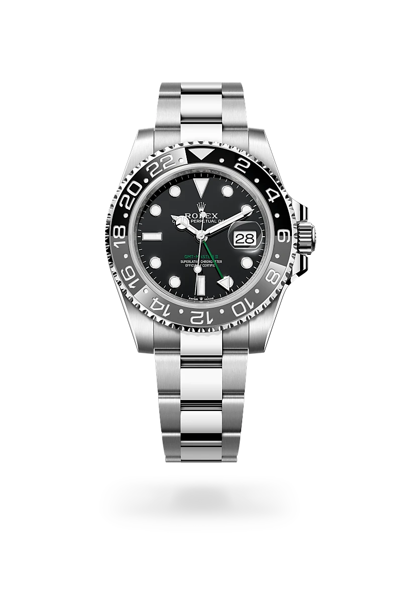 Rolex GMT-Master II in Oystersteel, M126710GRNR-0004 - Time Avenue