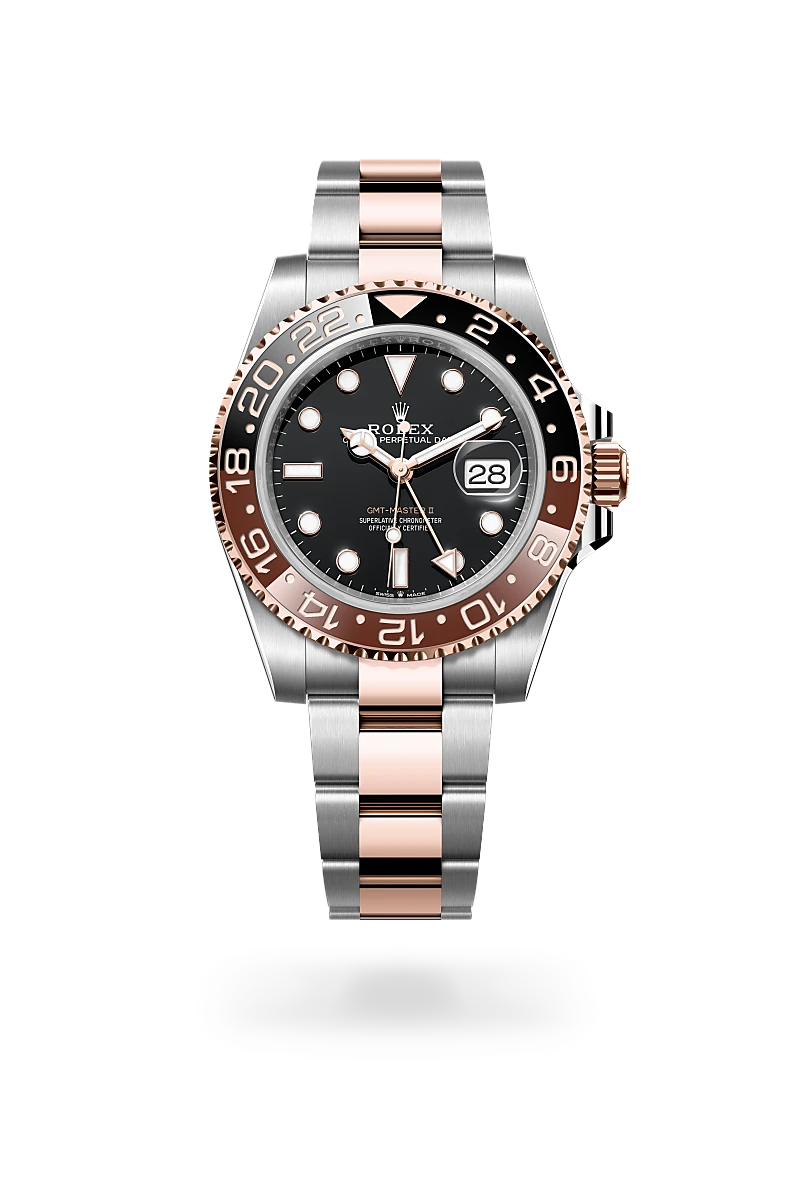 Rolex GMT-Master II in Everose Rolesor - combination of Oystersteel and Everose gold, M126711CHNR-0002 - Time Avenue