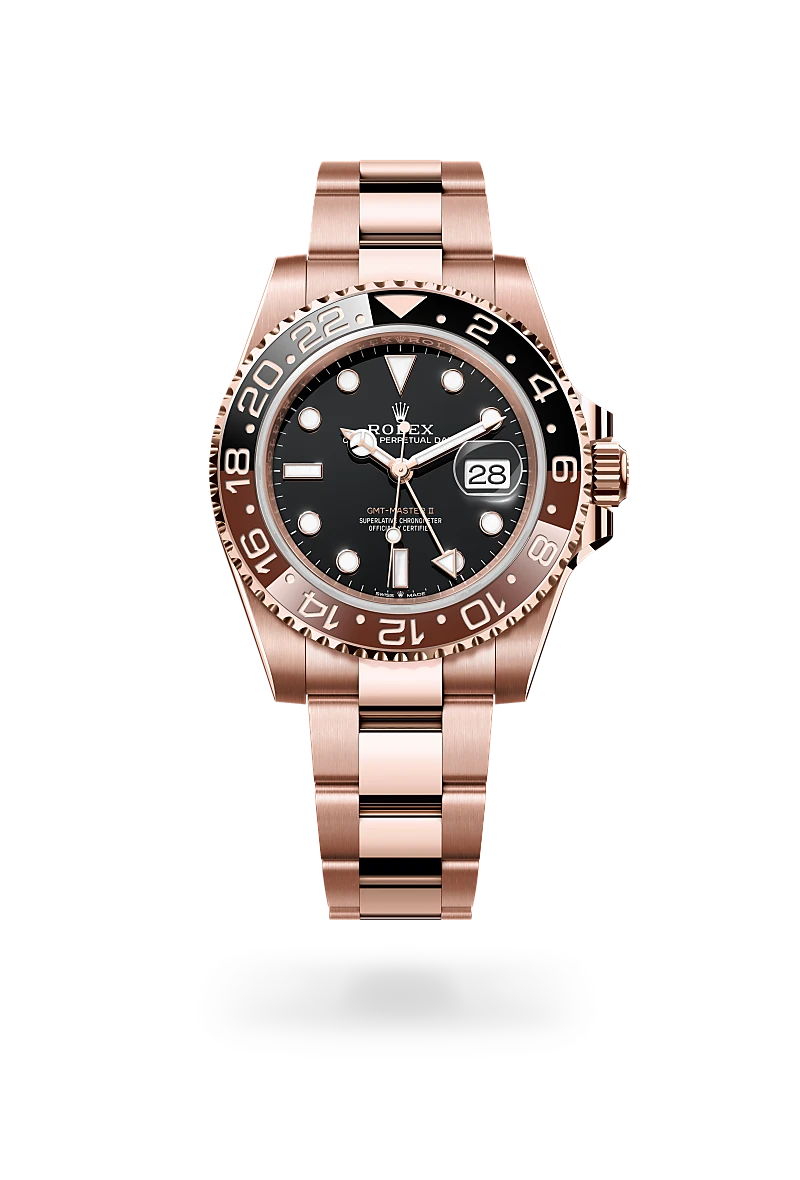 Rolex GMT-Master II in 18 ct Everose gold, M126715CHNR-0001 - Time Avenue