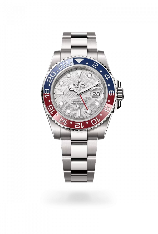 Rolex GMT-Master II in 18 ct white gold, M126719BLRO-0002 - Time Avenue