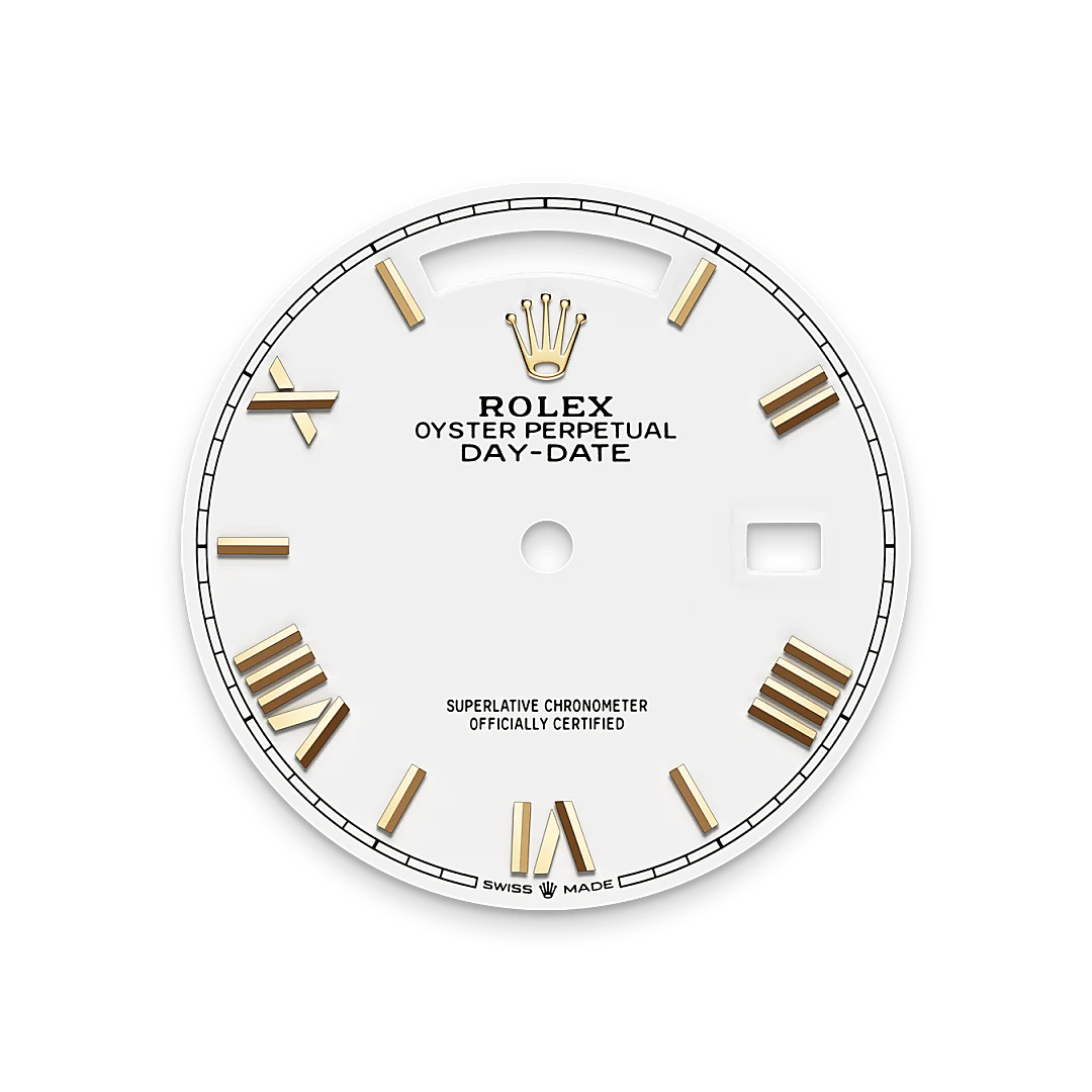 Rolex Day-Date in 18 ct yellow gold, M128238-0113 - Time Avenue