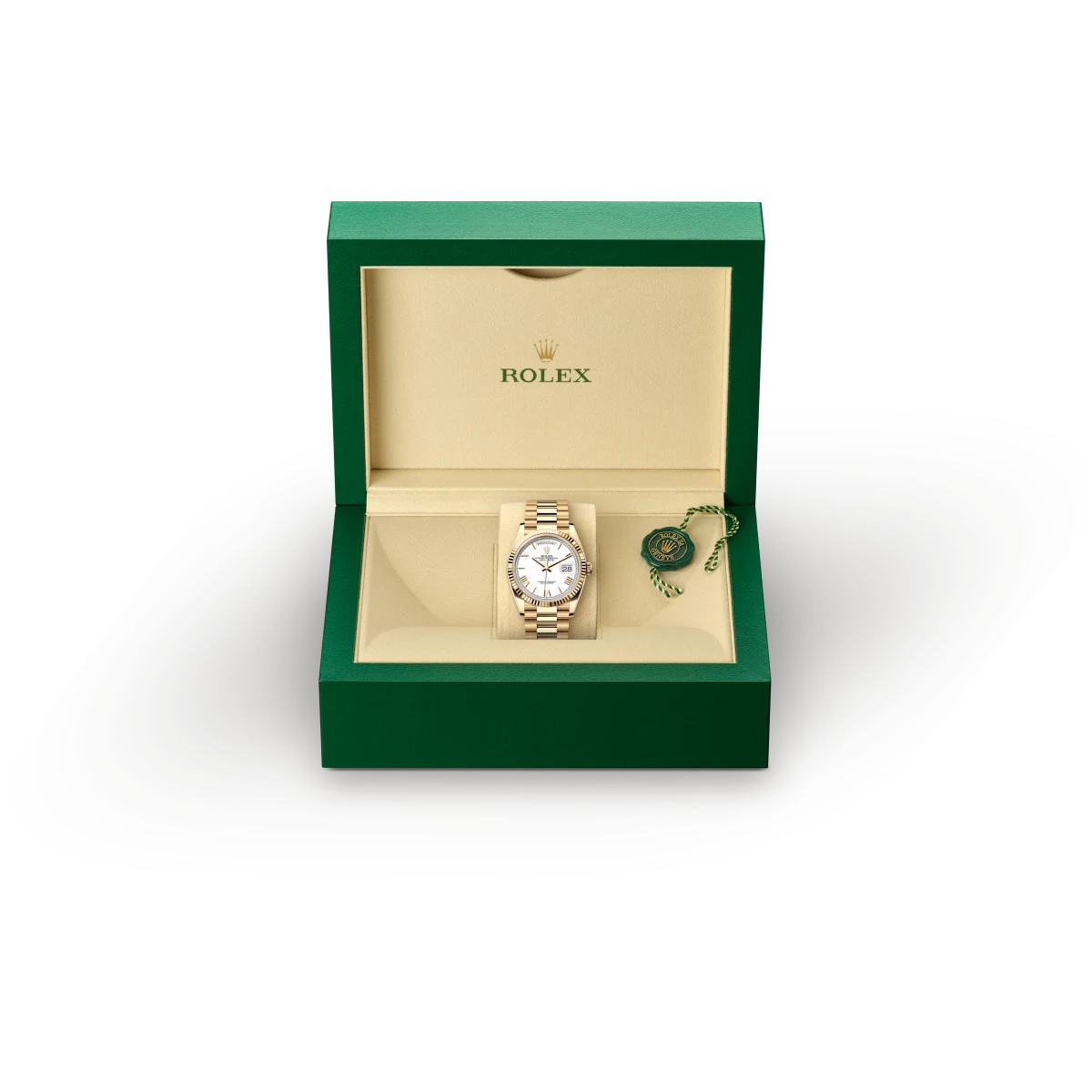 Rolex Day-Date in 18 ct yellow gold, M128238-0113 - Time Avenue