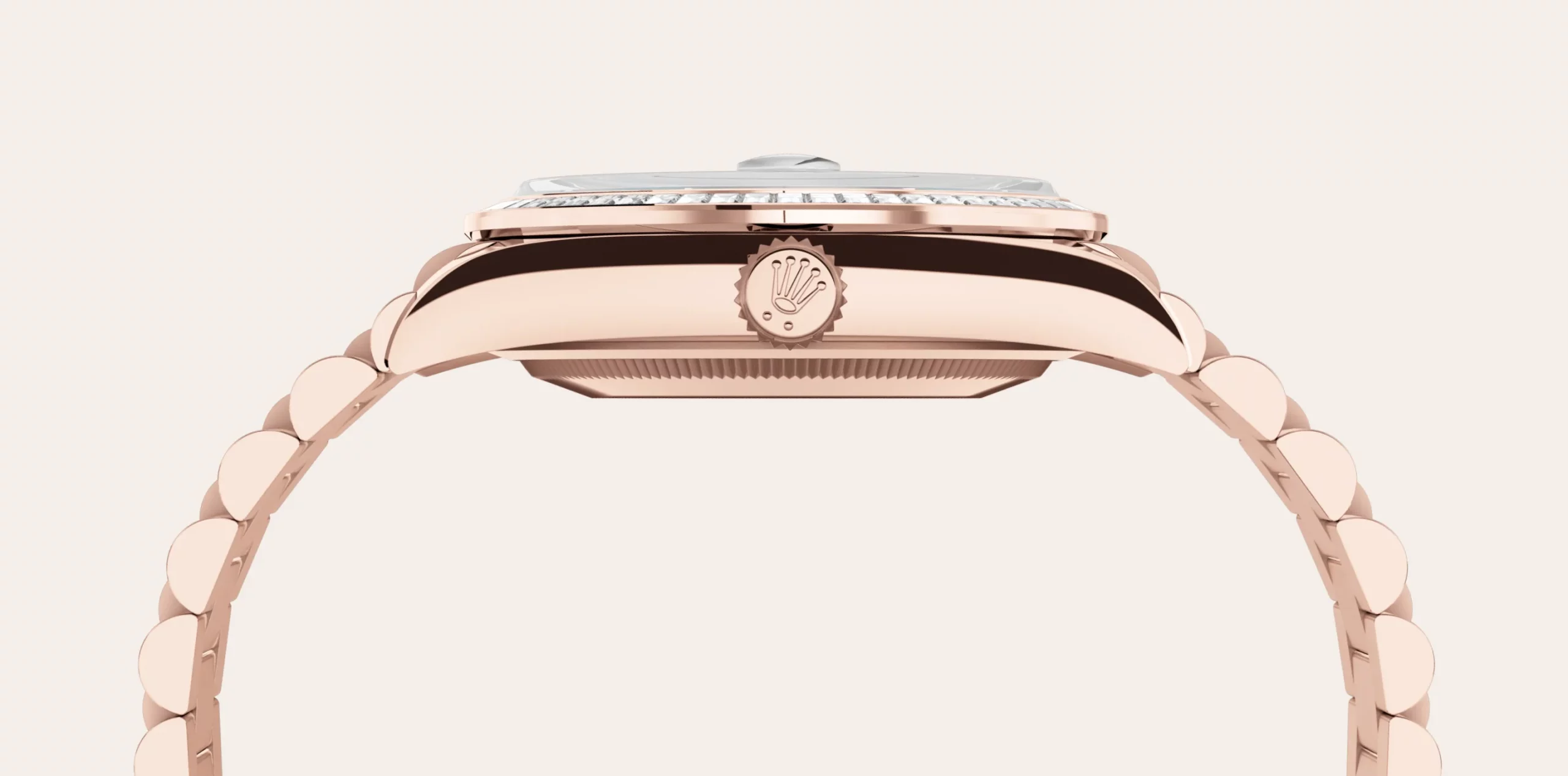 Rolex Day-Date in 18 ct Everose gold, M128395TBR-0032 - Time Avenue