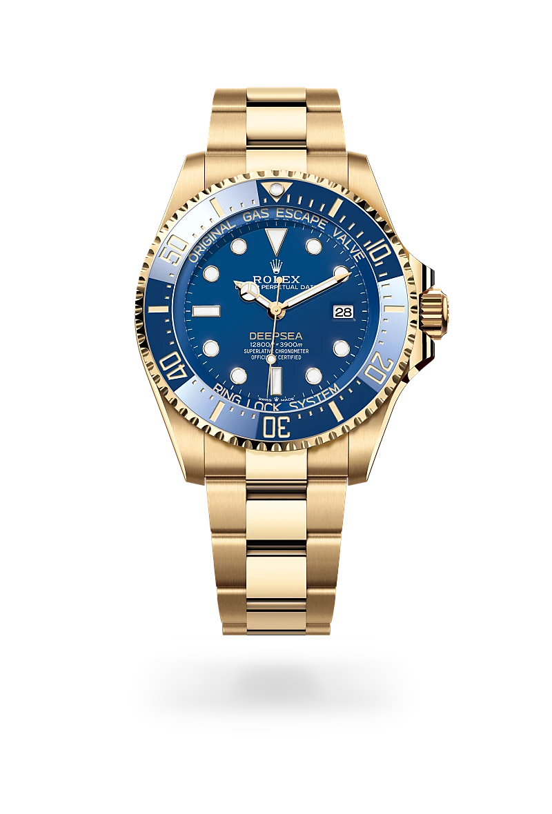 Rolex Deepsea in 18 ct yellow gold, M136668LB-0001 - Time Avenue