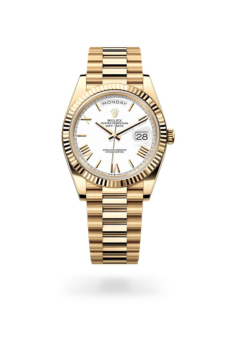 Rolex Day-Date in 18 ct yellow gold, M228238-0042 - Time Avenue