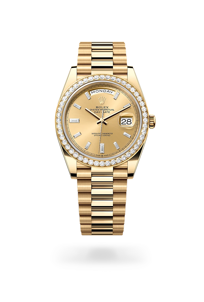 Rolex Day-Date in 18 ct yellow gold, M228348RBR-0002 - Time Avenue