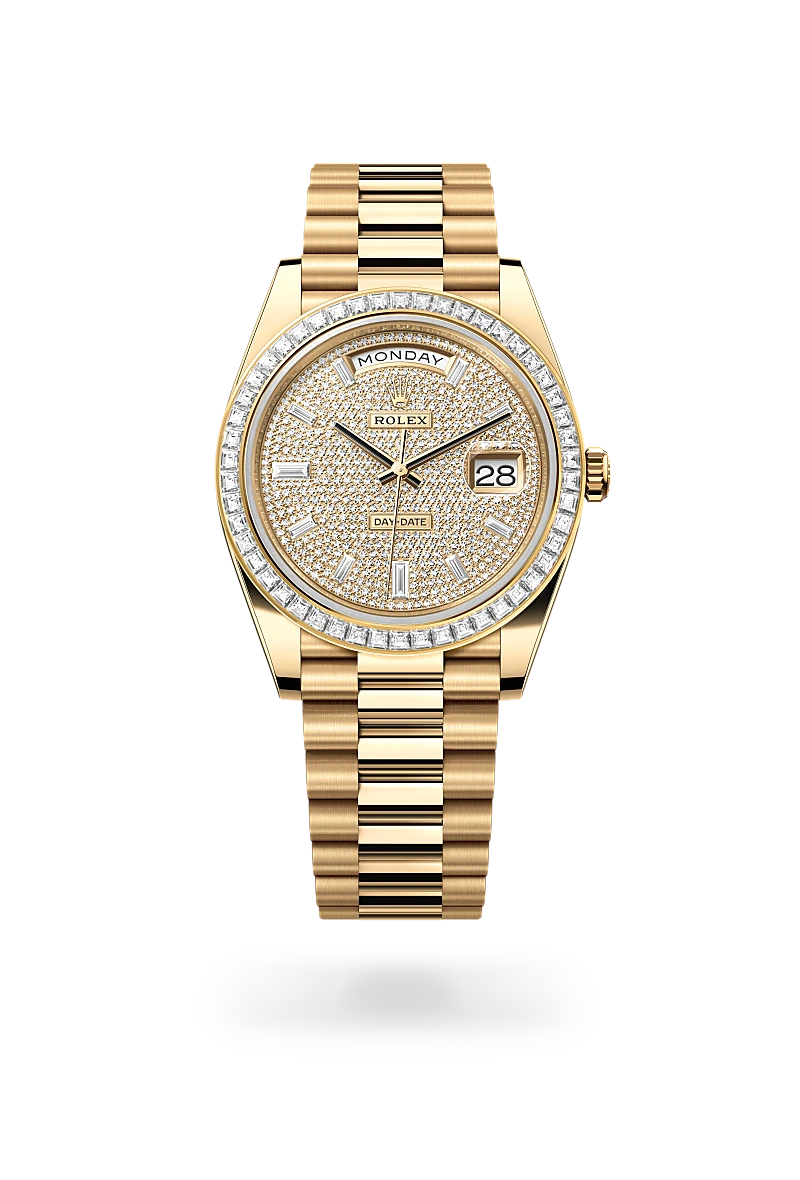 Rolex Day-Date in 18 ct yellow gold, M228398TBR-0036 - Time Avenue