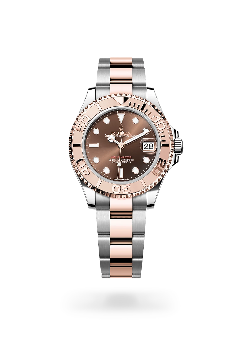 Rolex Yacht-Master in Everose Rolesor - combination of Oystersteel and Everose gold, M268621-0003 - Time Avenue