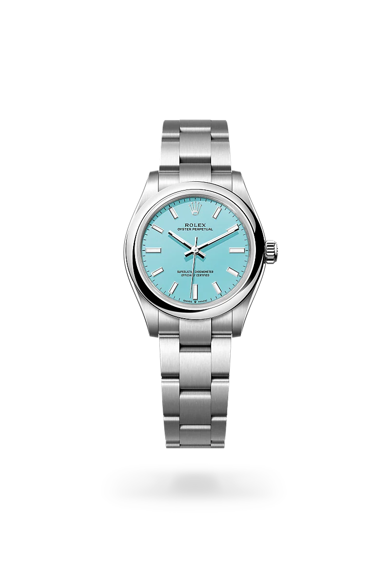 Rolex Oyster Perpetual in Oystersteel, M277200-0007 - Time Avenue