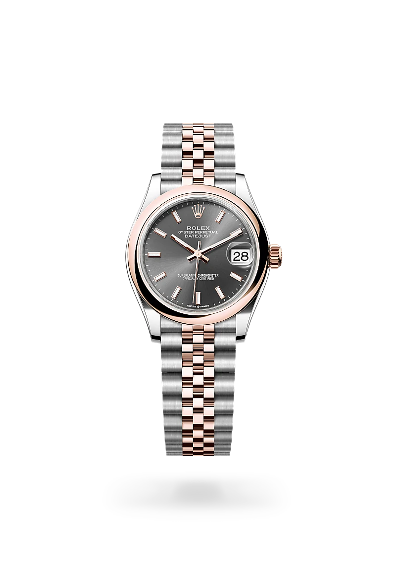 Rolex Datejust in Everose Rolesor - combination of Oystersteel and Everose gold, M278241-0018 - Time Avenue