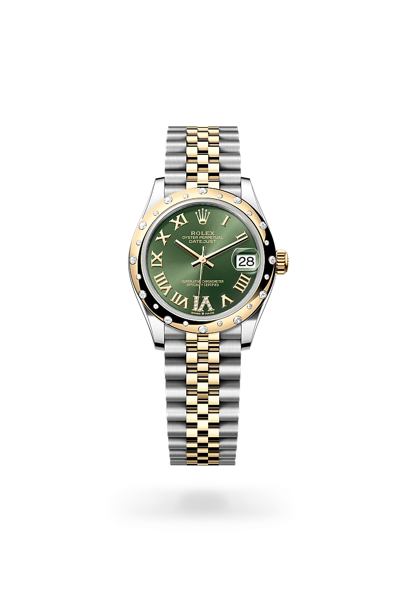 Rolex Datejust in Yellow Rolesor - combination of Oystersteel and yellow gold, M278343RBR-0016 - Time Avenue