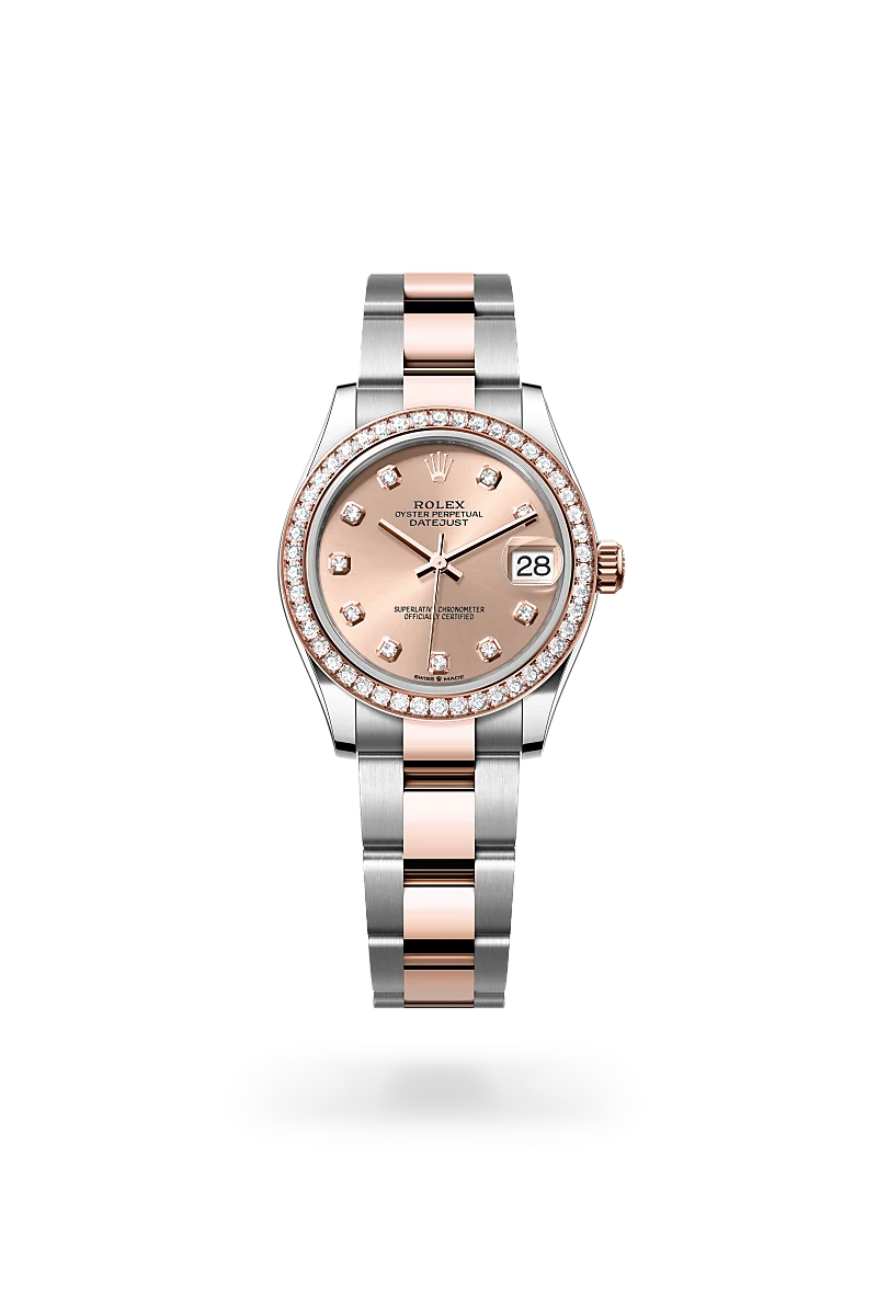 Rolex Datejust in Everose Rolesor - combination of Oystersteel and Everose gold, M278381RBR-0023 - Time Avenue